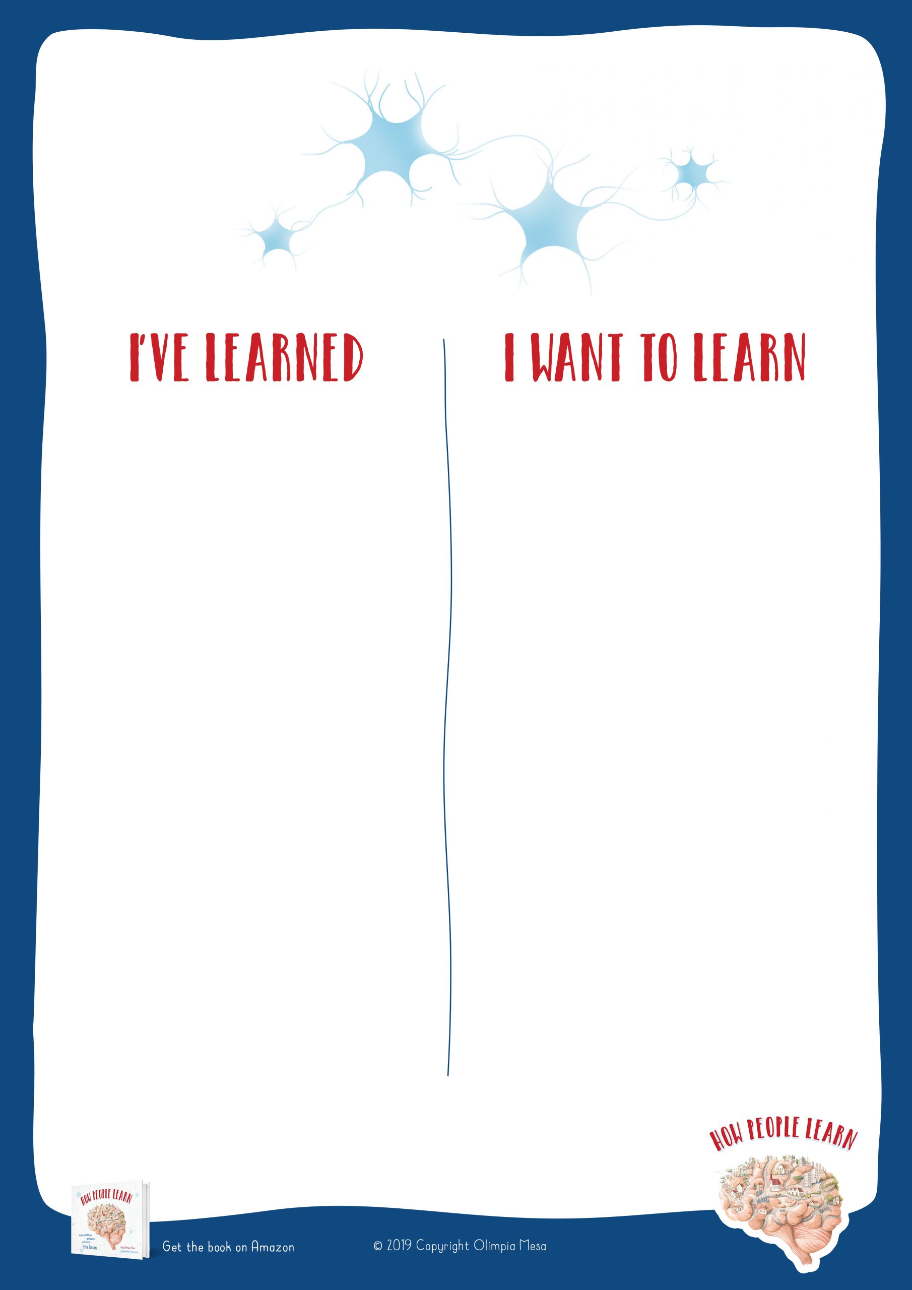 Poster: I’ve learned - I want to learn