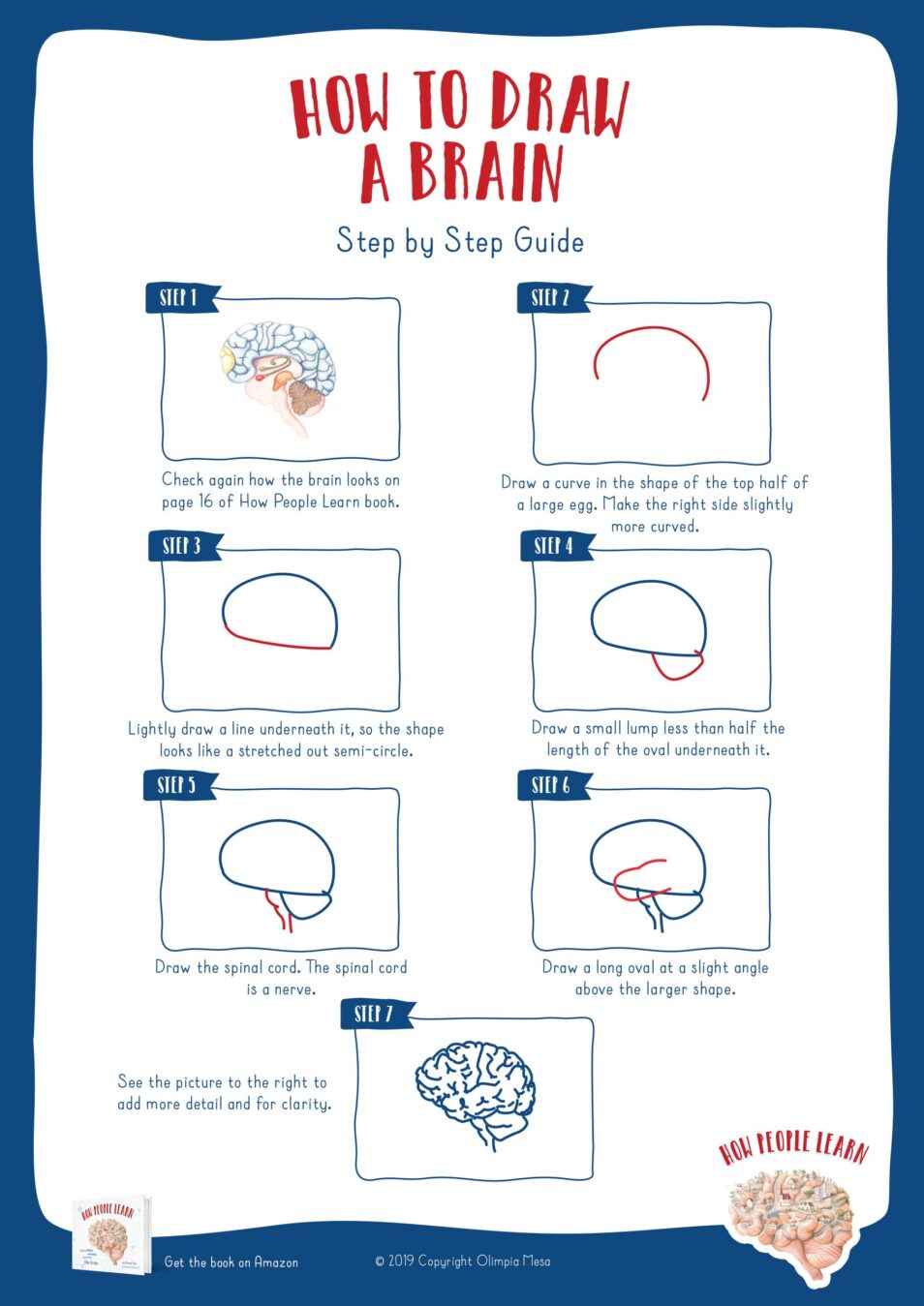 How to draw a brain